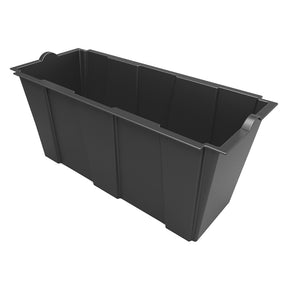 BAMA VASO RETTANGOLARE INTERNO PER FIORIERA 'SEPARE'/ARREDO' 79 x 35 x h 37 cm lt.63 - antracite