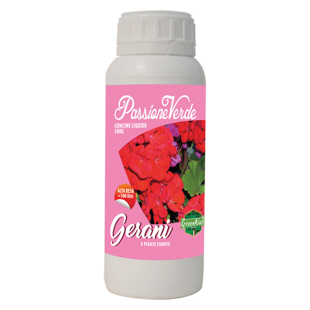 LIF CONCIME LIQUIDO 'GERANI E PIANTE FIORITE' Gr. 500