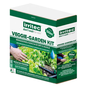 IRRITEC KIT IRRIGAZIONE PER ORTO 'VEGGIE-GARDEN' copertura fino a 150 m2