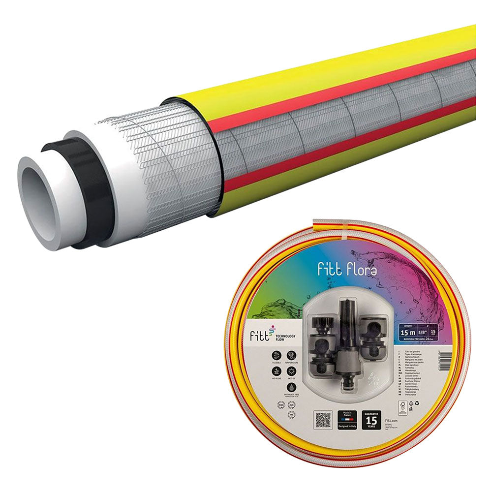 FITT TUBO CON KIT 'FLORA' mm 15 x mt 15 - 5/8