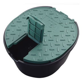 RAIN POZZETTO CIRCOLARE CON COPERCHIO ø cm 16,8 x 14,9 - H 11,6