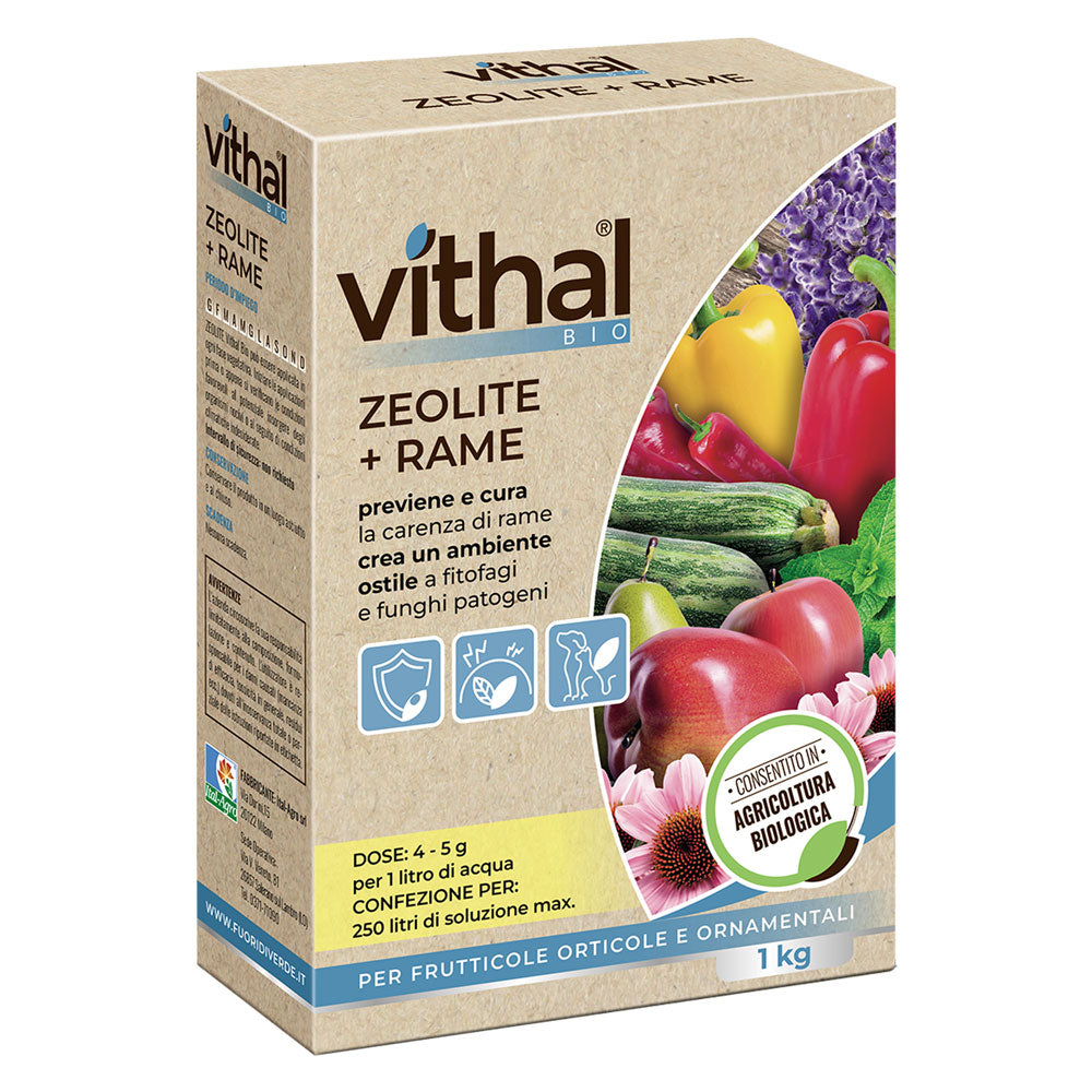 VITHAL ZEOLITE CON RAME POLVERE MICRONIZZATA Kg.1