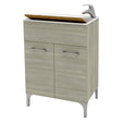 SAVINIDUE MOBILE LAVATOIO 'LENA' cm 60 x 50 x h.84 - rovere grigio