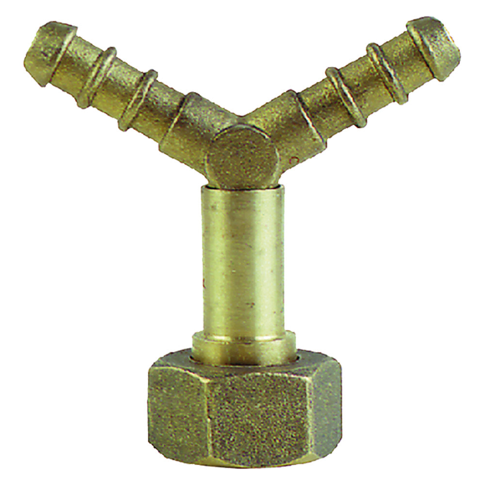 GNALI BOCIA CROCERA A 3 VIE CON DADO 2 uscite Ø10 + dado W20x1/14 SX