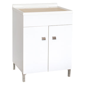 SAVINIDUE MOBILE LAVATOIO 'DANA' cm 60 x 50 x h.84 - laccato bianco