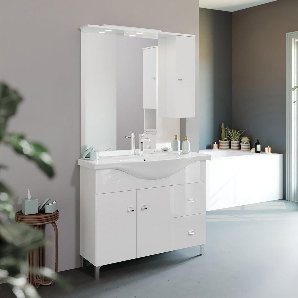 SAVINIDUE MOBILE BAGNO 'SMART 105' base 106 x 50 x h.88