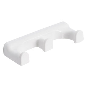 METAFORM APPENDI ABITO / ACCAPPATOIO SERIE 'LINEA' Linea Bianco - cm 20 x 7 x h.3
