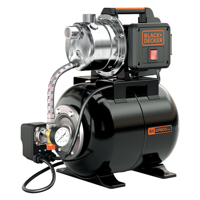BLACK DECKER ELETTROPOMPA CON AUTOCLAVE 'BXGP800XBE' 800 watt - 3500 litri/h
