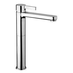 PIRALLA MONOCOMANDO LAVABO ALTO 'ABBRACCI' cromato