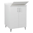 TRIOPLAST MOBILE LAVATOIO DOPPIA ANTA 'WOODY TOP' cm 60 x 50 x h.87
