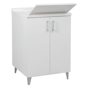 TRIOPLAST MOBILE LAVATOIO DOPPIA ANTA 'WOODY TOP' cm 60 x 50 x h.87