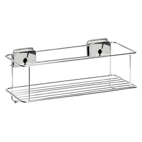 METAFORM CESTELLO PER DOCCIA RIPIANO SINGOLO SERIE 'GRIP' cm 26 x 11,3 x h.12