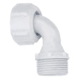 RACCORDO PER TUBO LAVATRICE/LAVASTOVIGLIE F 3/4' x M 3/4'
