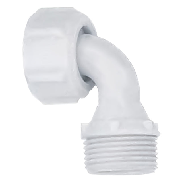 RACCORDO PER TUBO LAVATRICE/LAVASTOVIGLIE F 3/4' x M 3/4'