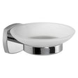 METAFORM PORTA SAPONE SERIE 'STARTER' leghe metalliche - vetro opaco