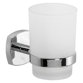 METAFORM PORTA SPAZZOLINI SERIE 'STARTER' leghe metalliche - vetro opaco