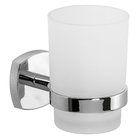 METAFORM PORTA SPAZZOLINI SERIE 'STARTER' leghe metalliche - vetro opaco