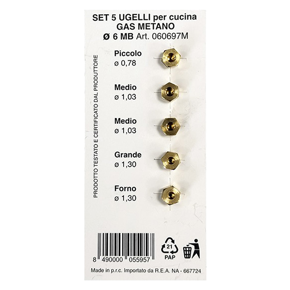 IDROBLOK UGELLI PER CUCINA per metano