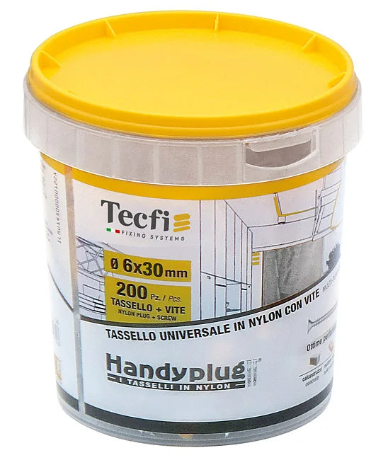 Tecfi JCS02 Secchiello tass.univ. a settori nylon c/b c/v. TPS zn. TECFI S.p.A.