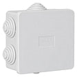SCATOLA DA PARETE mm 80 x 80 x 40 - 6 entrate