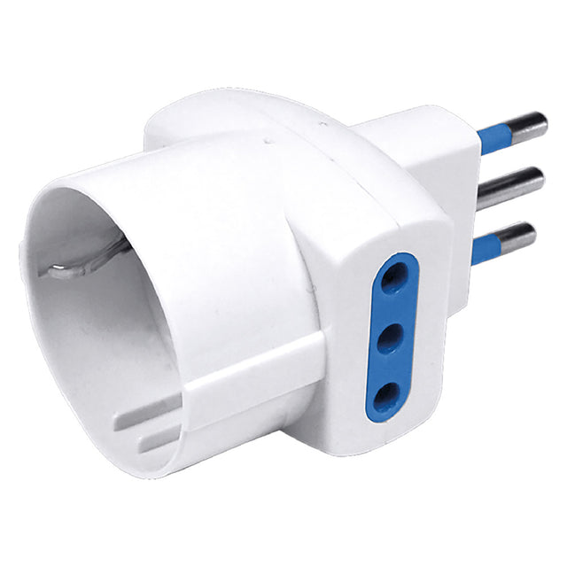 NOVAITALIA ADATTATORE art.CE37B - spina 2P + T 10A - scatola appendibile