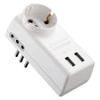 ELECTRALINE ADATTATORE MULTIPRESA USB art.71039