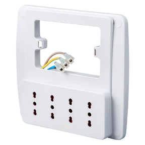 ROSI MULTIPRESA DA PARETE colore bianco