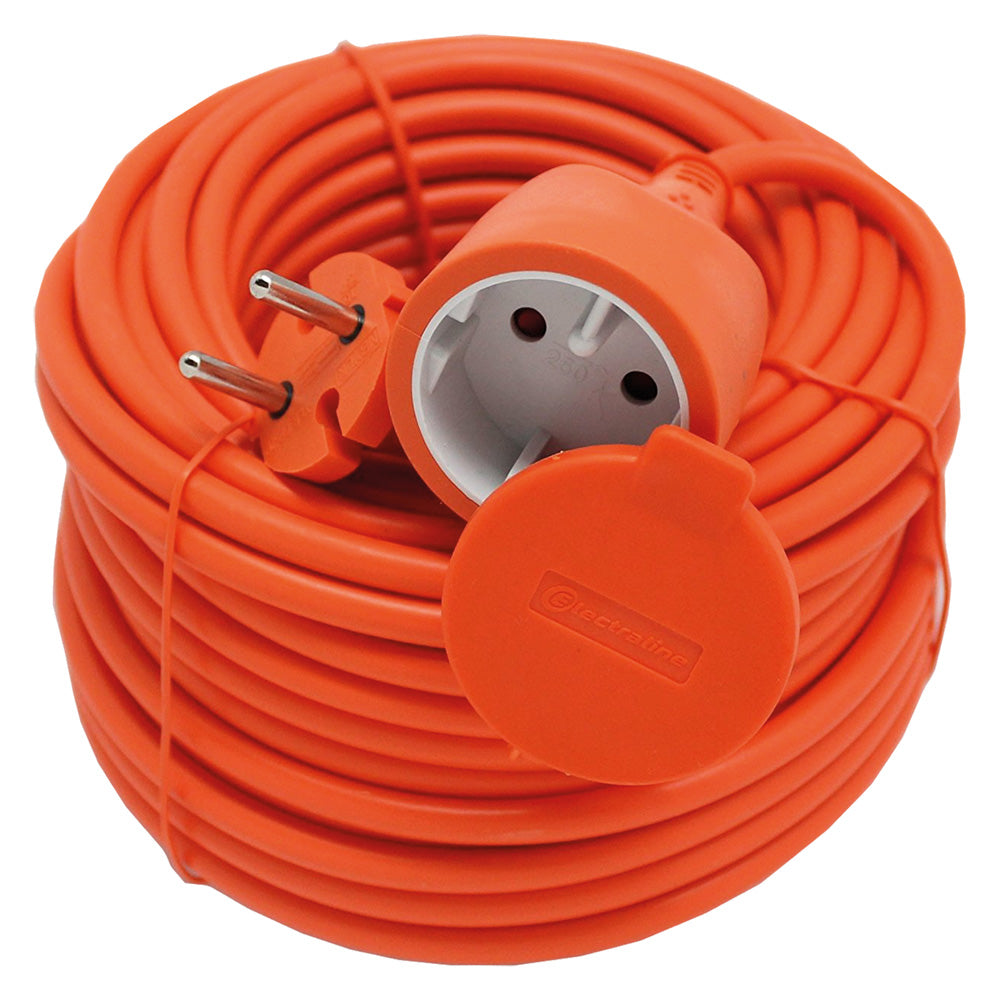 ELECTRALINE PROLUNGA LINEARE ARANCIO mt.15 - art.04020