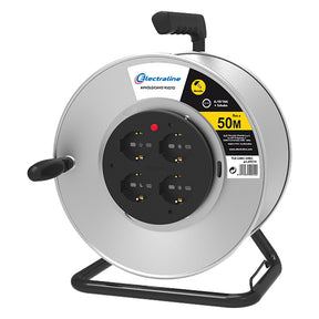 ELECTRALINE RULLO AVVOLGICAVO capacità avvolgimento 50 mt - 49014