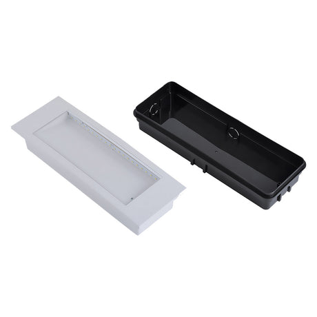 VTAC LAMPADA EMERGENZA DA PARETE '899' 3,8W / 20 led - cm.29,2 x 10,2 x 6