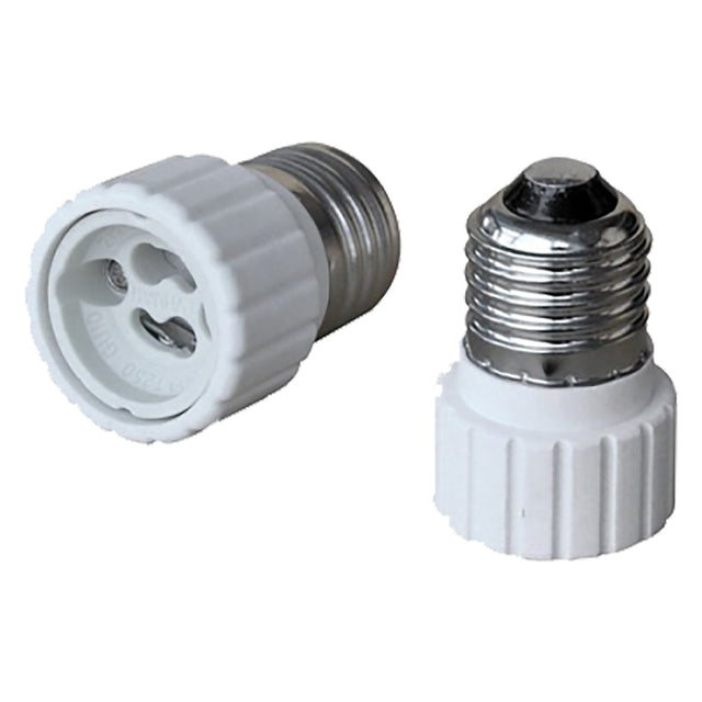 MELCHIONI ADATTATORE PORTALAMPADA da spina E27 a presa GU10