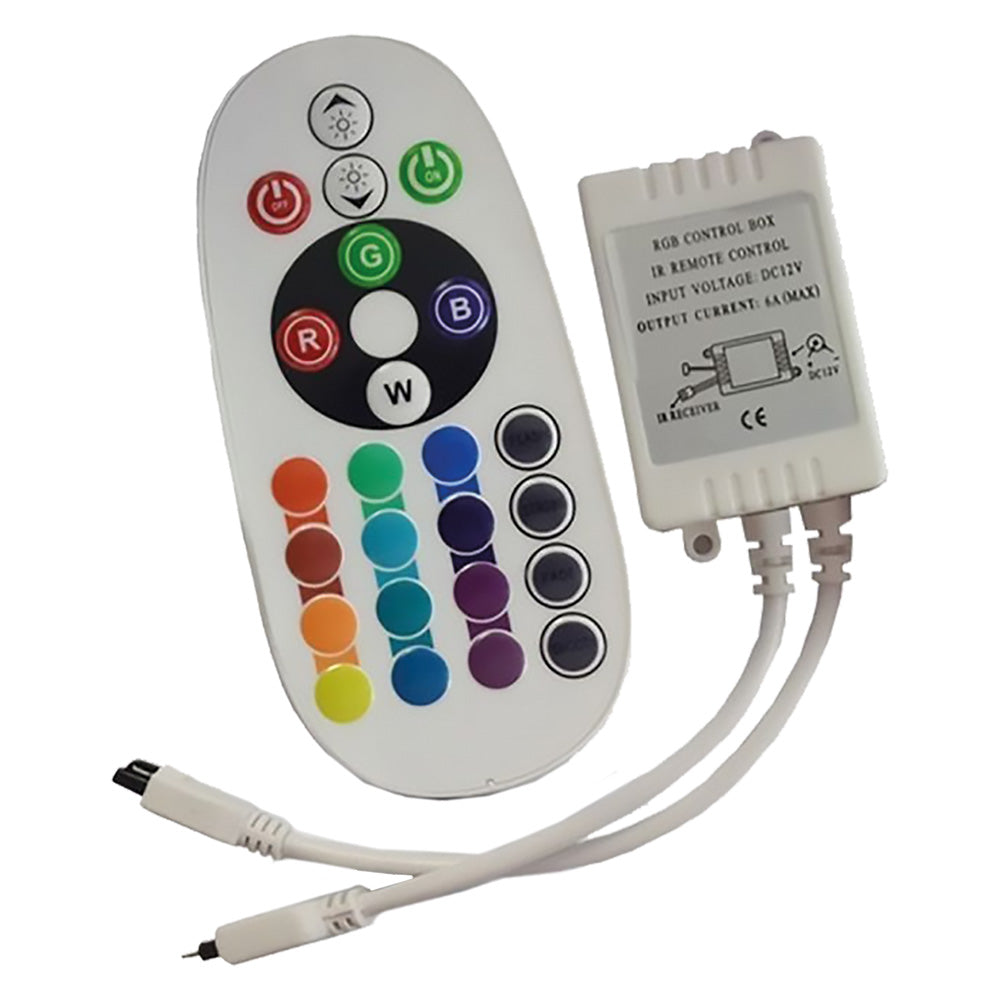 VTAC CONTROLLER DIMMERABILE PER STRIP LED RGB corrente max 72 W