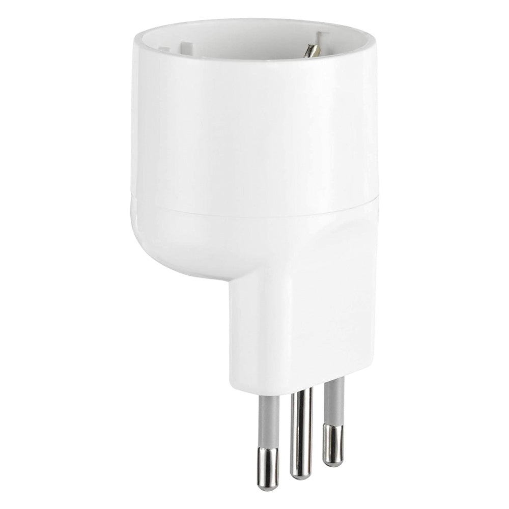 ELECTRALINE ADATTATORE SINGOLO SPINA ASIMMETRICA 'SALVASPAZIO'