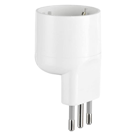 ELECTRALINE ADATTATORE SINGOLO SPINA ASIMMETRICA 'SALVASPAZIO'