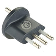 ELECTRALINE ADATTATORE FISSO DA SCHUKO A SPINA 10A da sp.schuko a sp.2P+T 10A - 70035