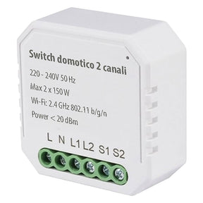 PROXE DIMMER ELETTRONICO DOPPIO CANALE mm 51 x 23 x h.45