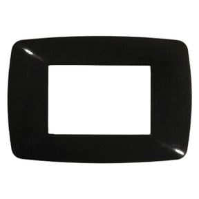 FEB PLACCA COLORE NERO 'BRIO' 3 posti - 3203/N