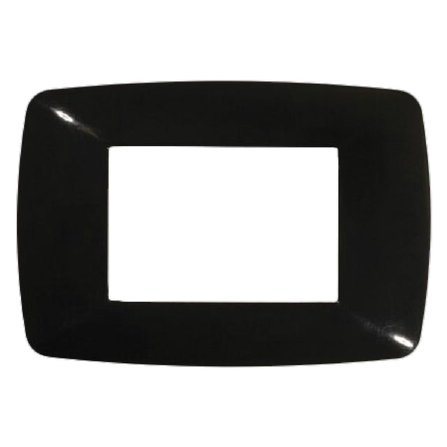 FEB PLACCA COLORE NERO 'BRIO' 3 posti - 3203/N