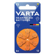 VARTA PILA PER APPARECCHI ACUSTICI '13' Pz 6 - 1,45 V