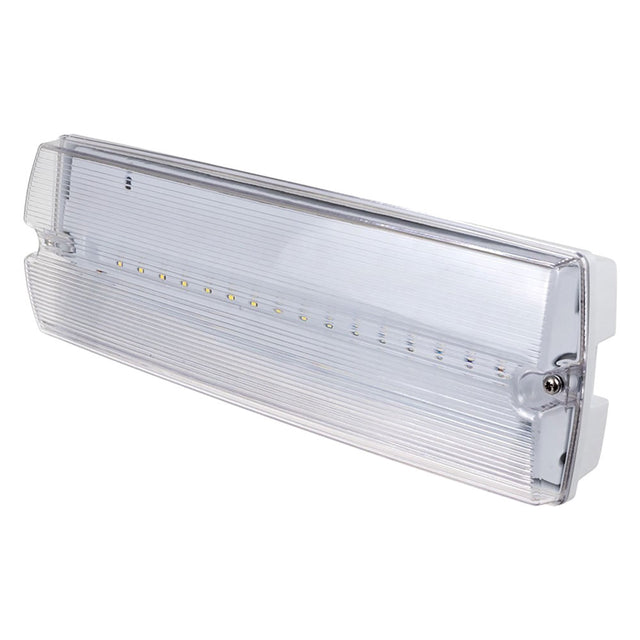 VTAC LAMPADA EMERGENZA DA PARETE 3W / 16 led - cm.34,6 x 10,7 x 6
