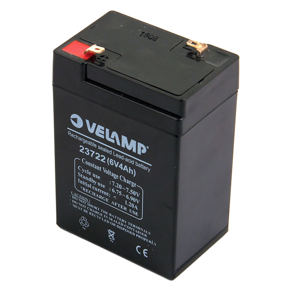 VELAMP BATTERIA RICARICABILE mm.70 x 48 x h.107 - 4 Ah