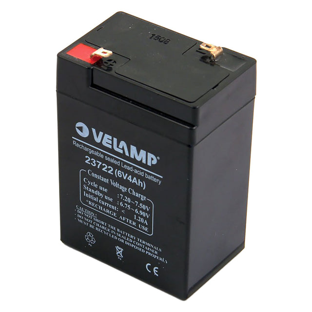 VELAMP BATTERIA RICARICABILE mm.70 x 48 x h.107 - 4 Ah