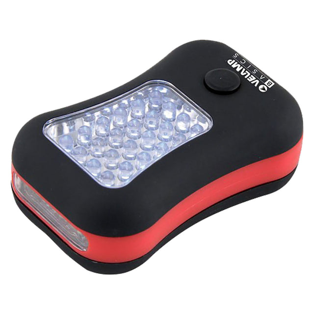 VELAMP LAMPADA DA LAVORO A LED 24 led (pannello) + 4 led (torcia)