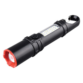 VELAMP TORCIA LED RICARICABILE 'MAGNUM' 3 W - lm 250 - con laterna laterale