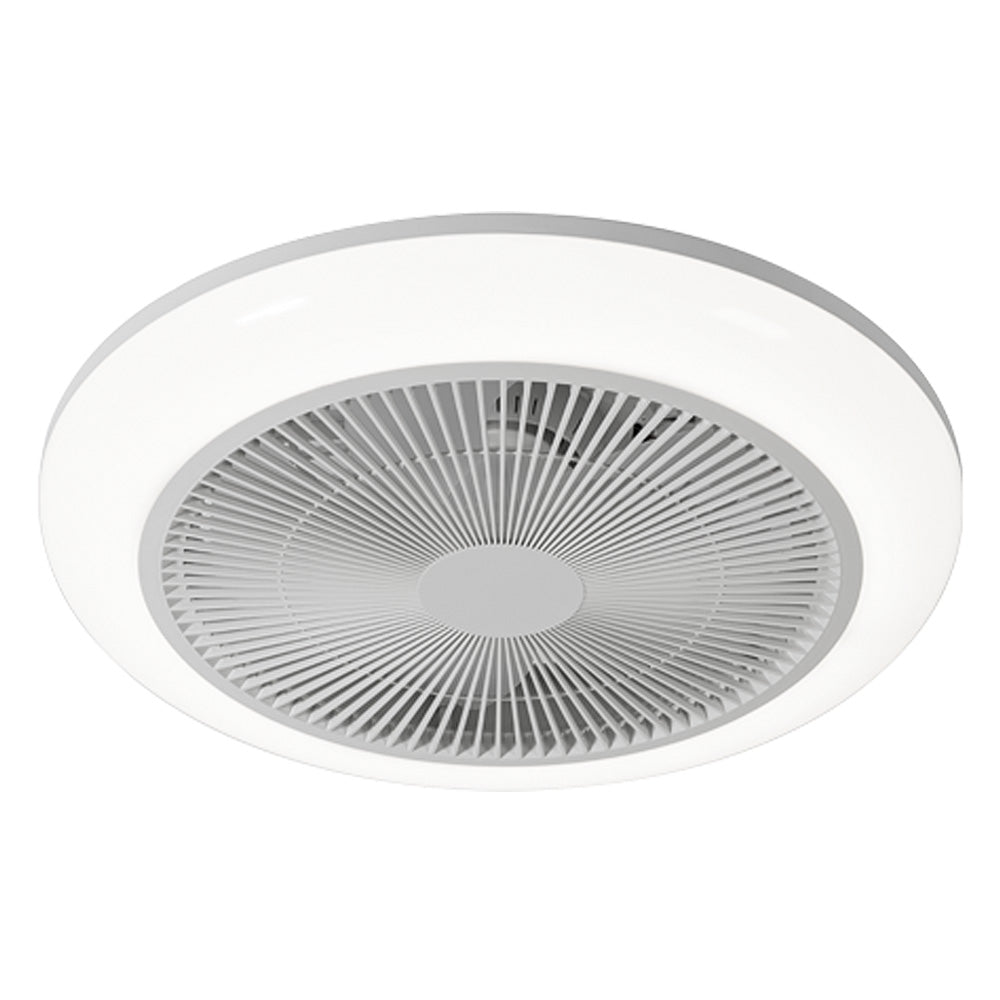 NOVAITALIA PLAFONIERA LED ROTONDA CON VENTILATORE 'BREZION' Ø450 x 140 mm - 33W