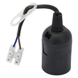 VELAMP PORTALAMPADA PREMONTATO E27 - colore nero