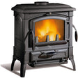 La Nordica Extraflame STUFA A LEGNA 'ISETTA EVO 4.0' 7,3 kw - colore nero antracite