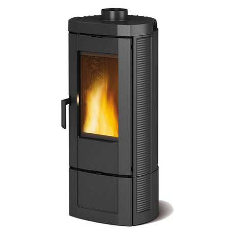 La Nordica Extraflame STUFA A LEGNA 'CANDY 4.0' 6,2 kW - colore nero antracite