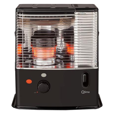 QLIMA STUFA A COMBUSTIBILE 'R3224 X' kw 2,4 colore nero