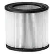 VINCO FILTRO PER BIDONE ASPIRACENERE tipo 'Hepa' - Ø9 x h.5,3 cm